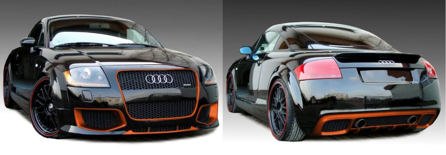 orange Audi TT RS Project Audi TT Tuning Make an RS out of my 32 V6 MK1